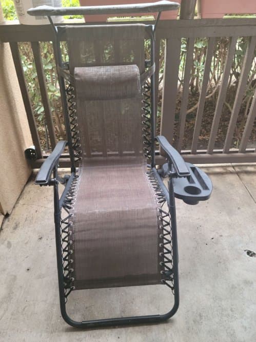 페티오 의자 2개