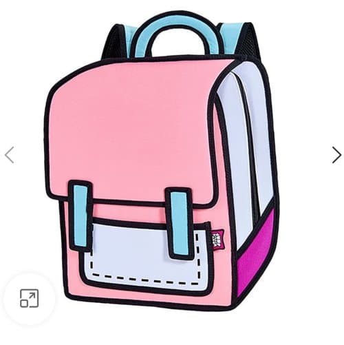 점프 프롬 페이퍼 2D 백팩