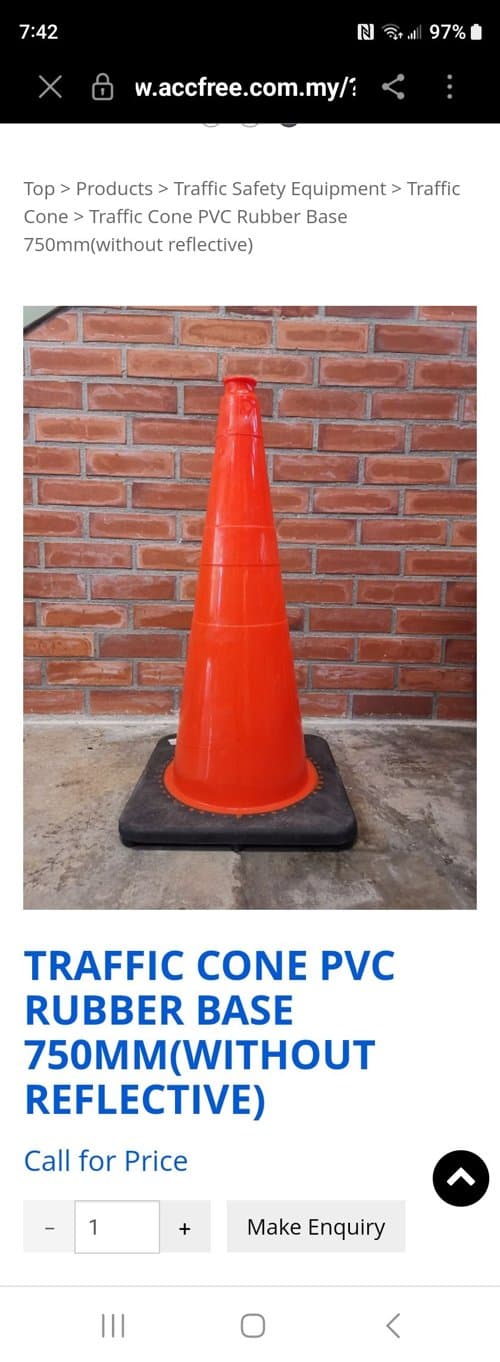 교통 통제용 마커콘