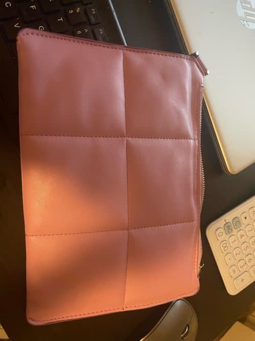 팔목 스트랩 가방 파우치 클러치 연보라