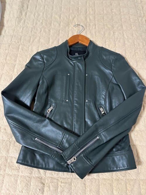 이태리 양가죽 라이더 자켓