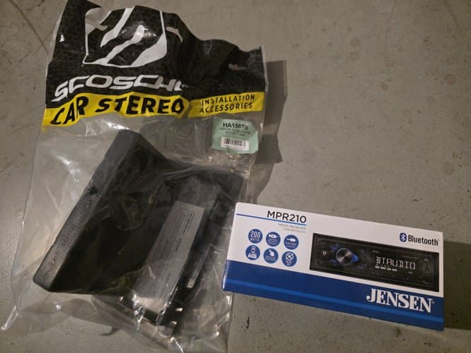 Honda Civic car stereo bluetooth set