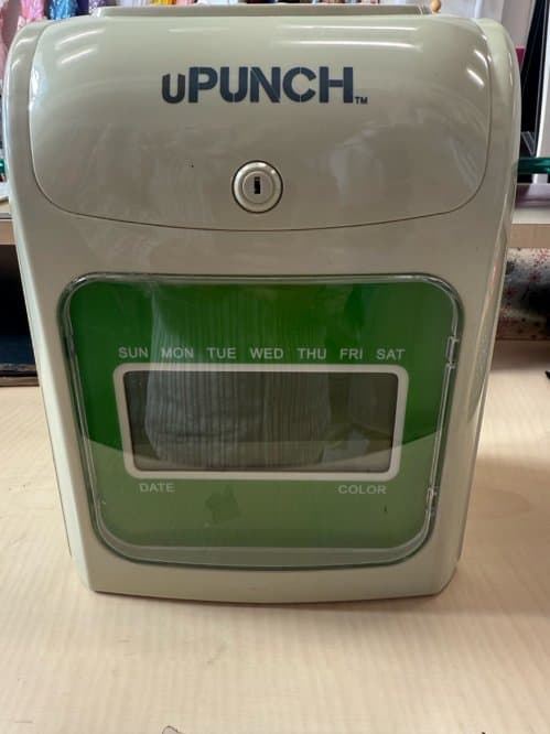 전자식 타임 카드 머신