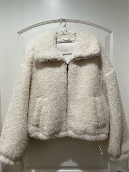 뽀글이 점퍼 스타일