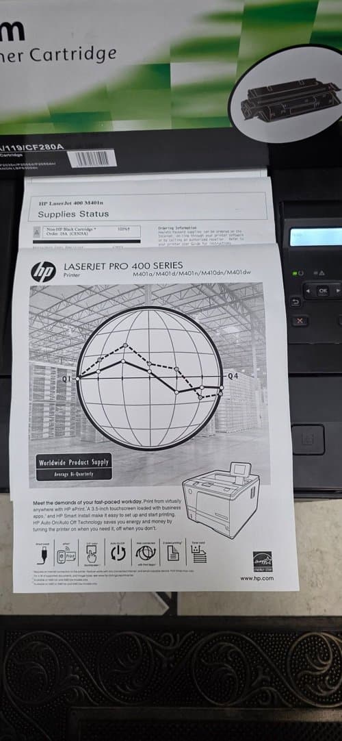 Hp laser pro 400 series