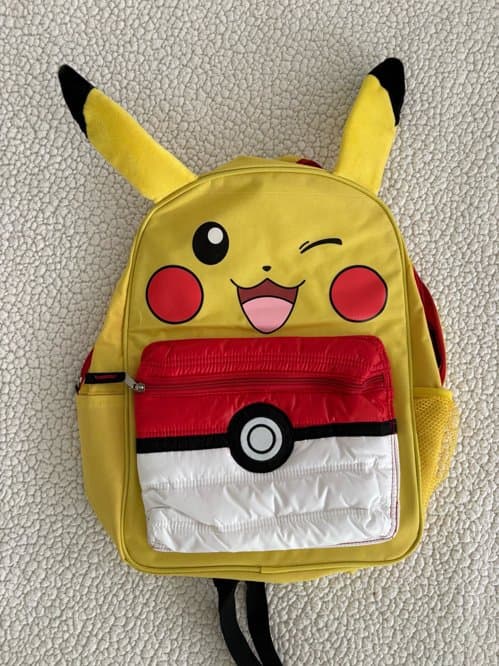 포켓몬 피카츄 키즈 백팩