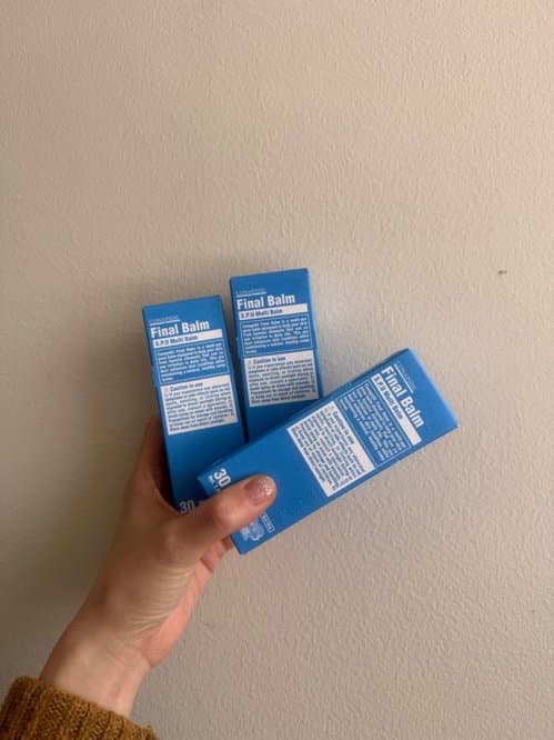 파이널밤 비비크림