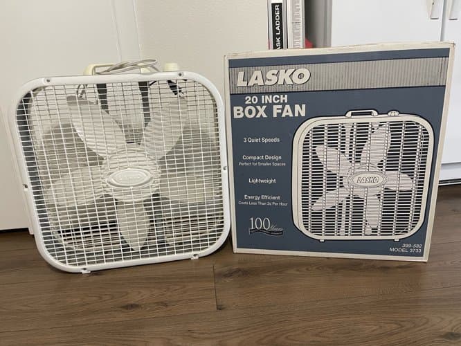 Lasko 20 inch box fan