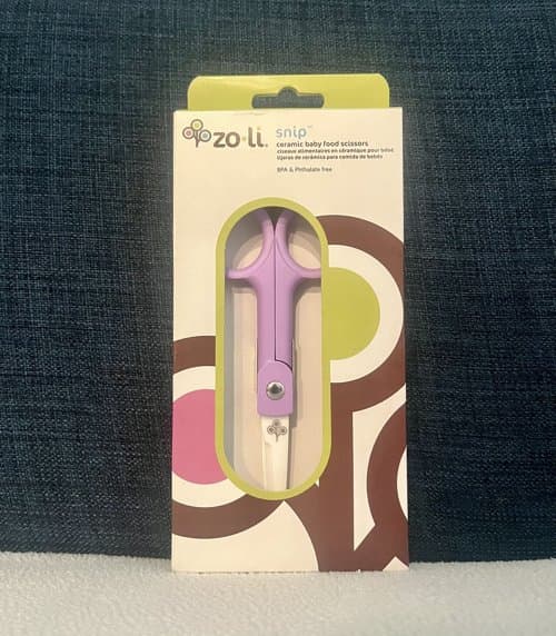 세라믹 이유식 가위