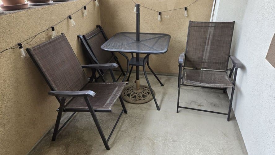 [무빙세일] 야외, 마당용 테이블, 의자, base