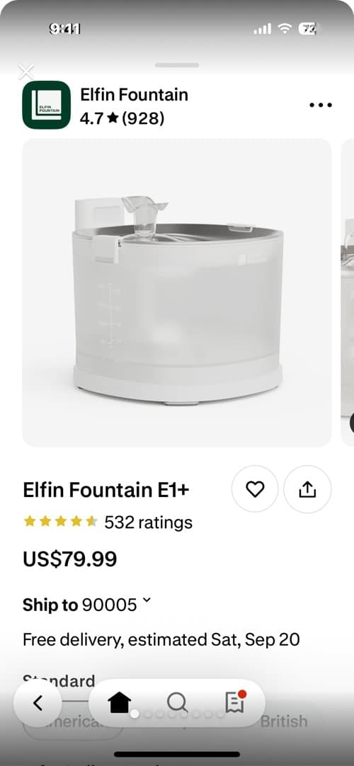 애견 애묘 물 분수기