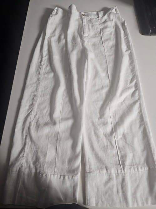 여성.린넨 바지