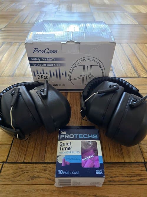 몬스터잼) Procase 노이즈캔슬링 헤드폰 2ps+foam ear