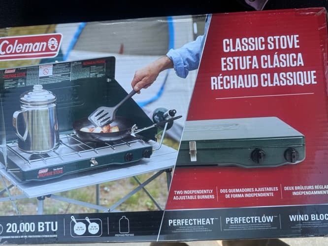 Coleman-portable stove