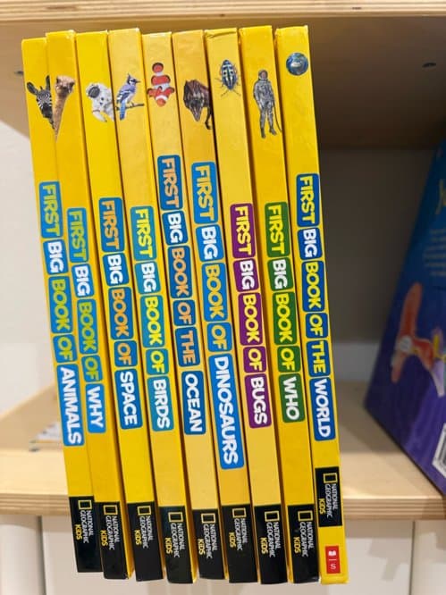 First Big Book of ——— 책 (네셜지오그래픽 키즈)