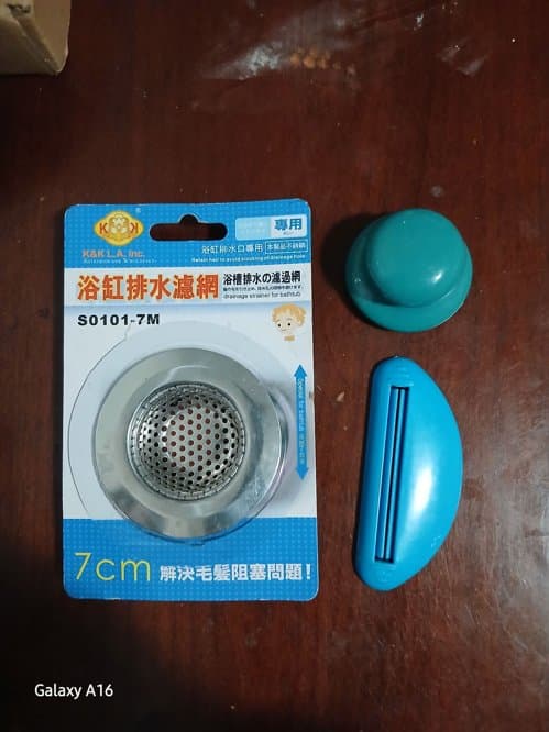 스테인레스 배수구망.도자기냄비손잡이.알뜰치약 짜개