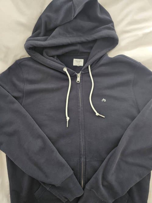 Rag and Bone zip up hoodie