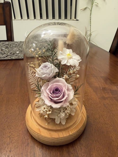 Dry Flower in Glass
