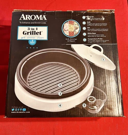 아로마 3-in-1 그릴렛
