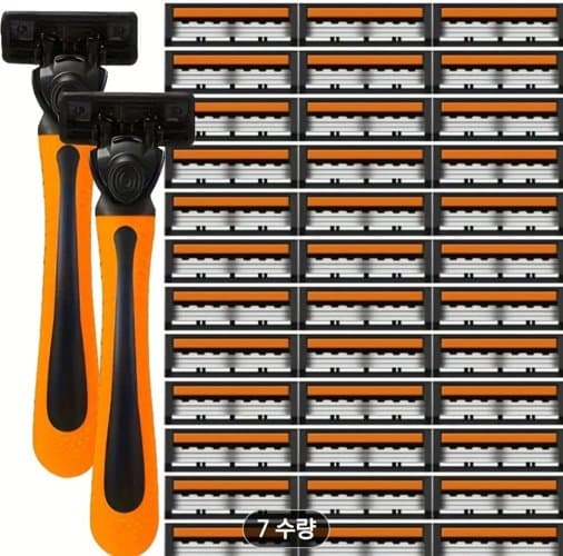 면도기 핸들2+ 교체용칼날 30개