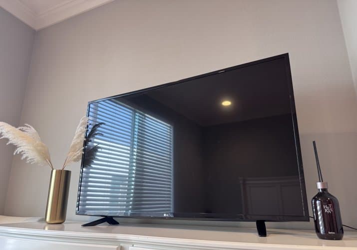 LG  49인치 TV (리모컨 포함)