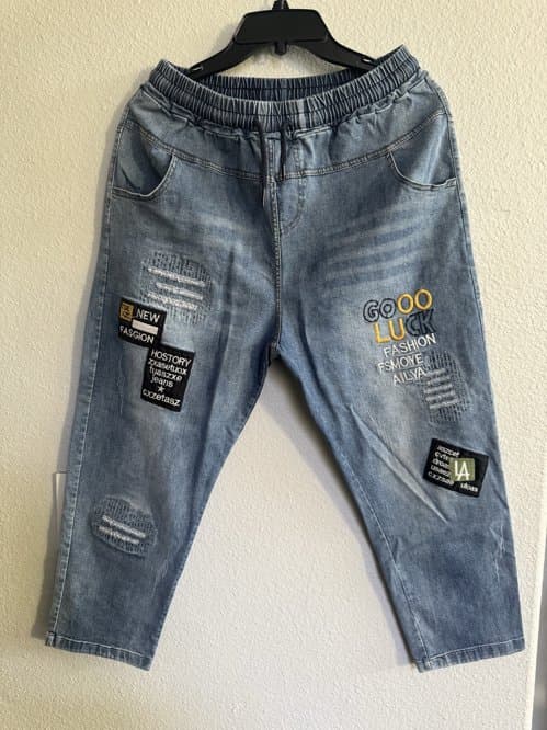 한국 청바지 (27-28) 고무줄