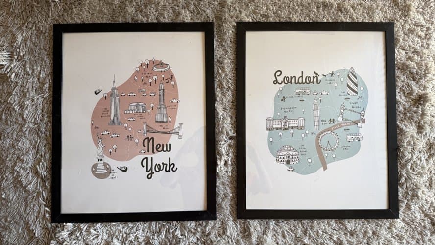 ikea 액자 21x17인치