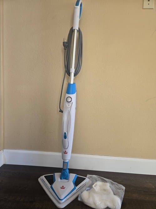 ​비셀(Bissell) 파워에지 2-in-1 스팀 청소기 (새 패드 포함)