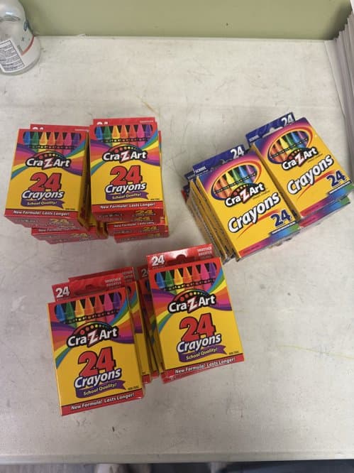 크레용 (New) 12색 ,24색 (총 72박스)