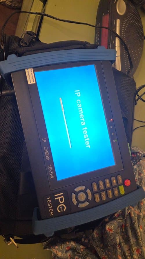 인터넷 CCTV케이블 테스트