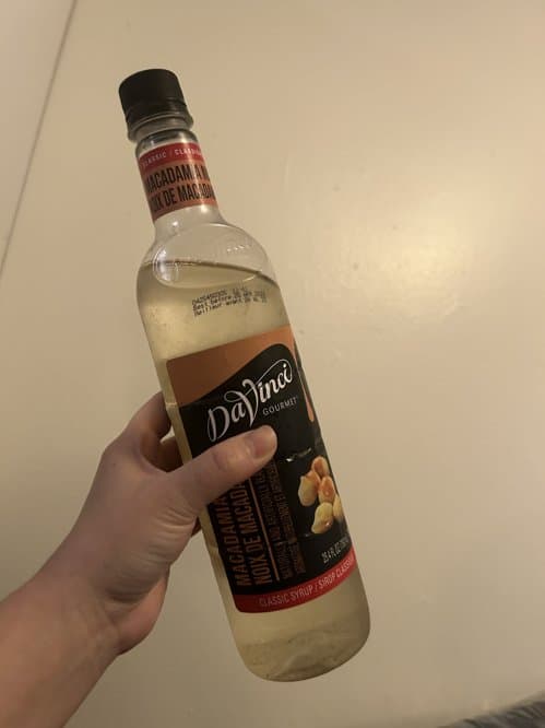 마카다미아 시럽 상점내 상품 구매하시는 분께