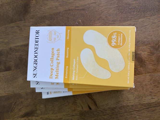 Facial melting patch