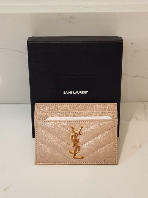 <NEW> Saint Laurent Card Holder