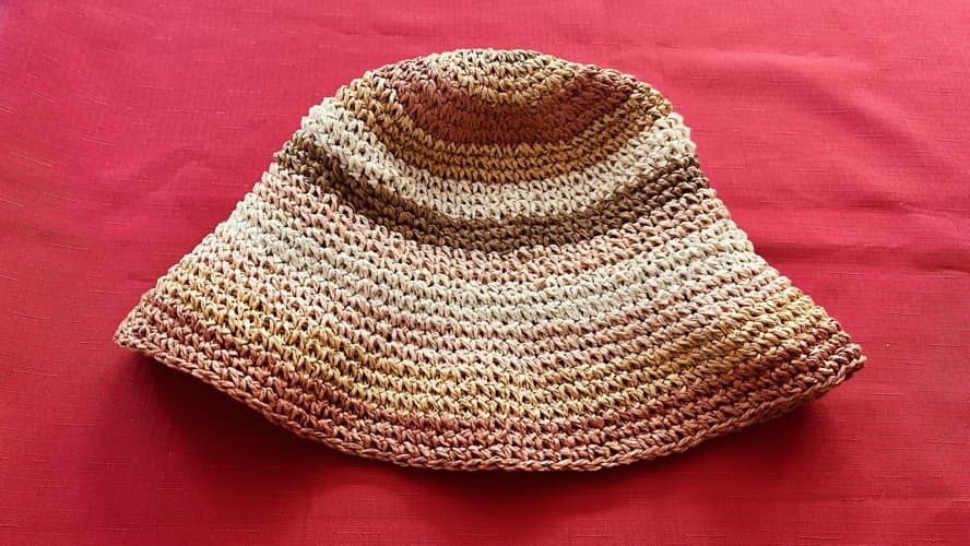 크로셰 버킷햇