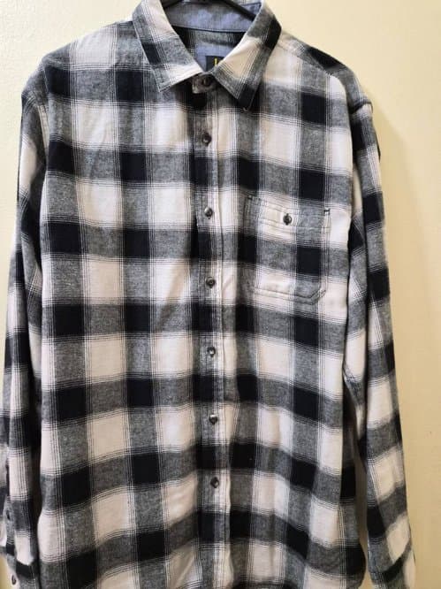 LEE 체크 남방 (L)