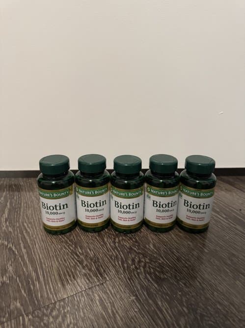 비타민: 바이오틴 10,000mcg (120정)