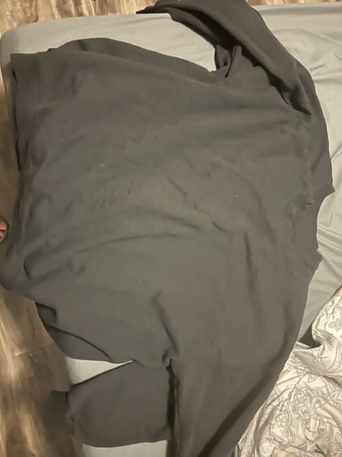 2XL 5개 긴팔맨투맨티 블랙 헤인즈 110