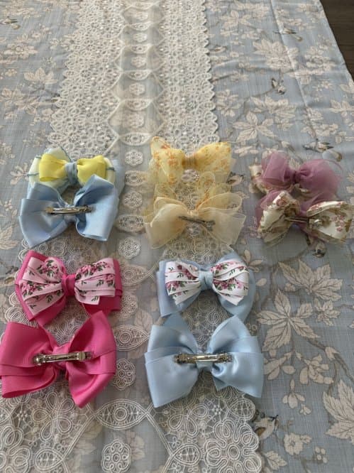 핸드메이드 리본핀