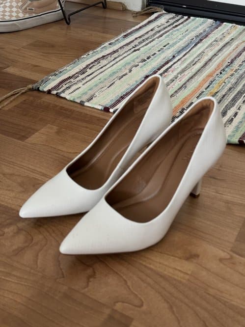 White heels