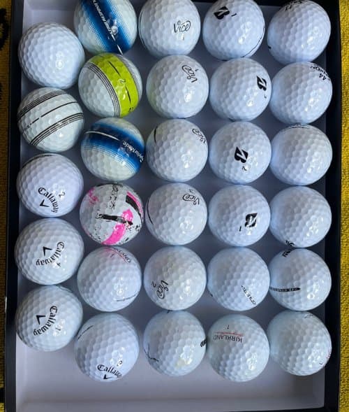 Used golf ball