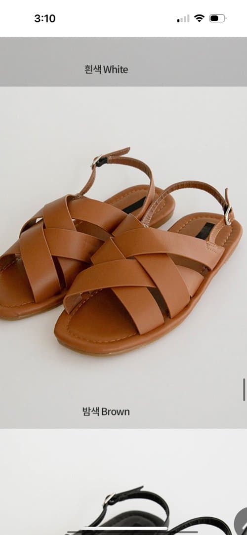 크로스 샌들(235)
