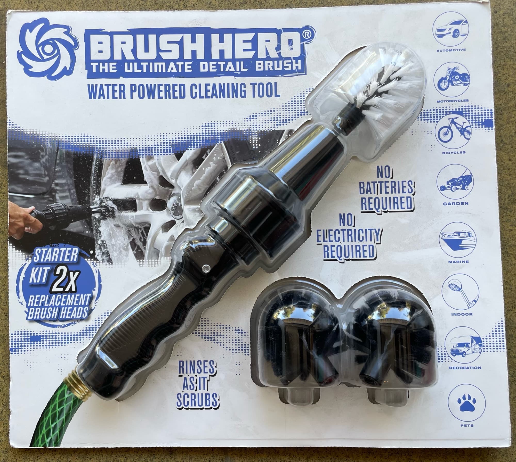 Water Powered Cleaning Tools - 1