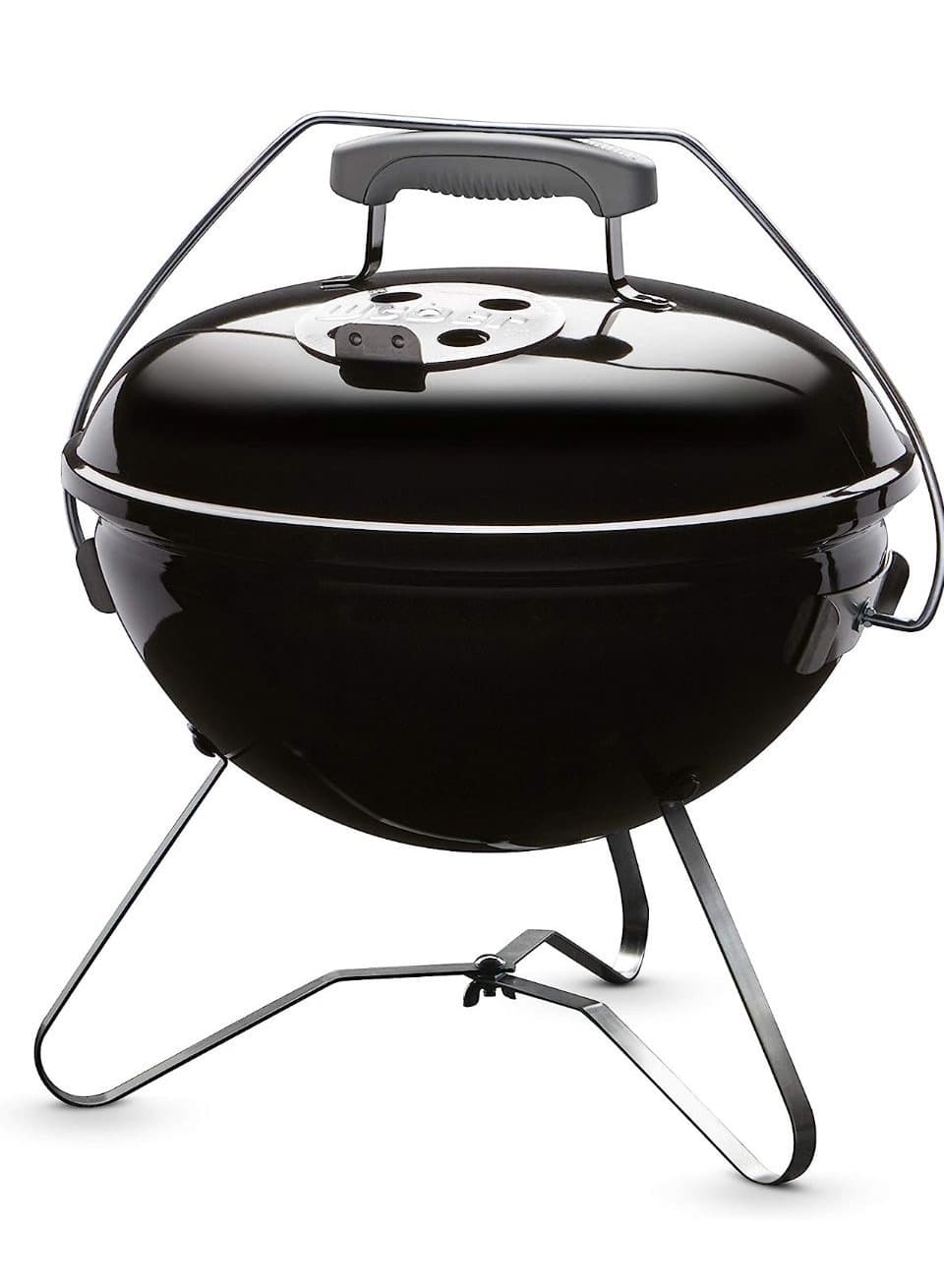 Weber Smokey Joe 14-Inch Portable Grill , Black - 1