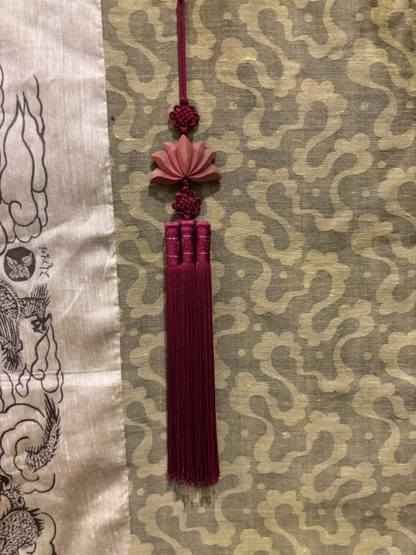 질경이 한복 노리개 (1번) - 1