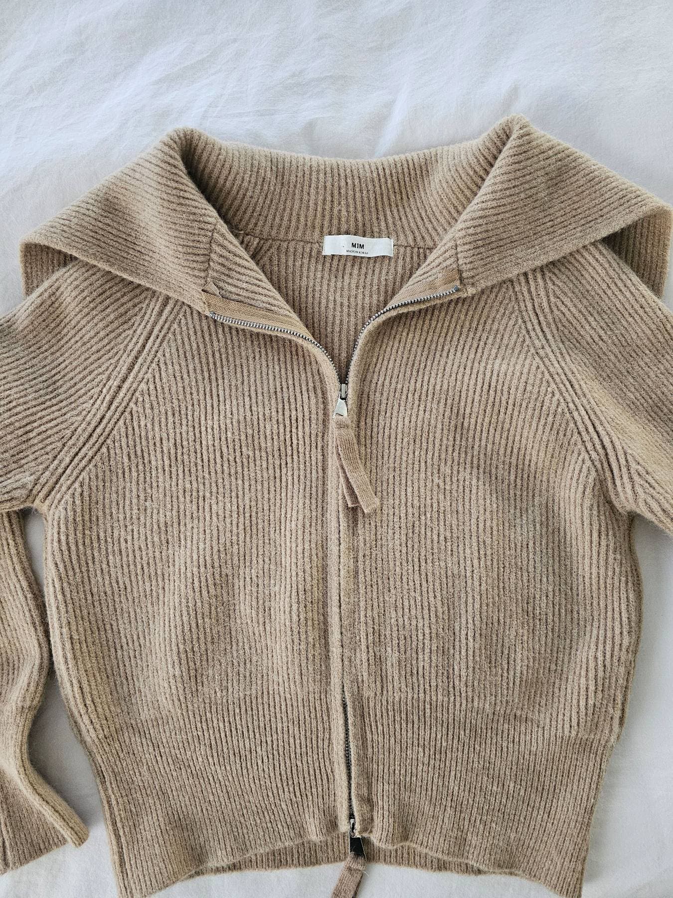 한국옷 집엎 스웨터 NEW - 1