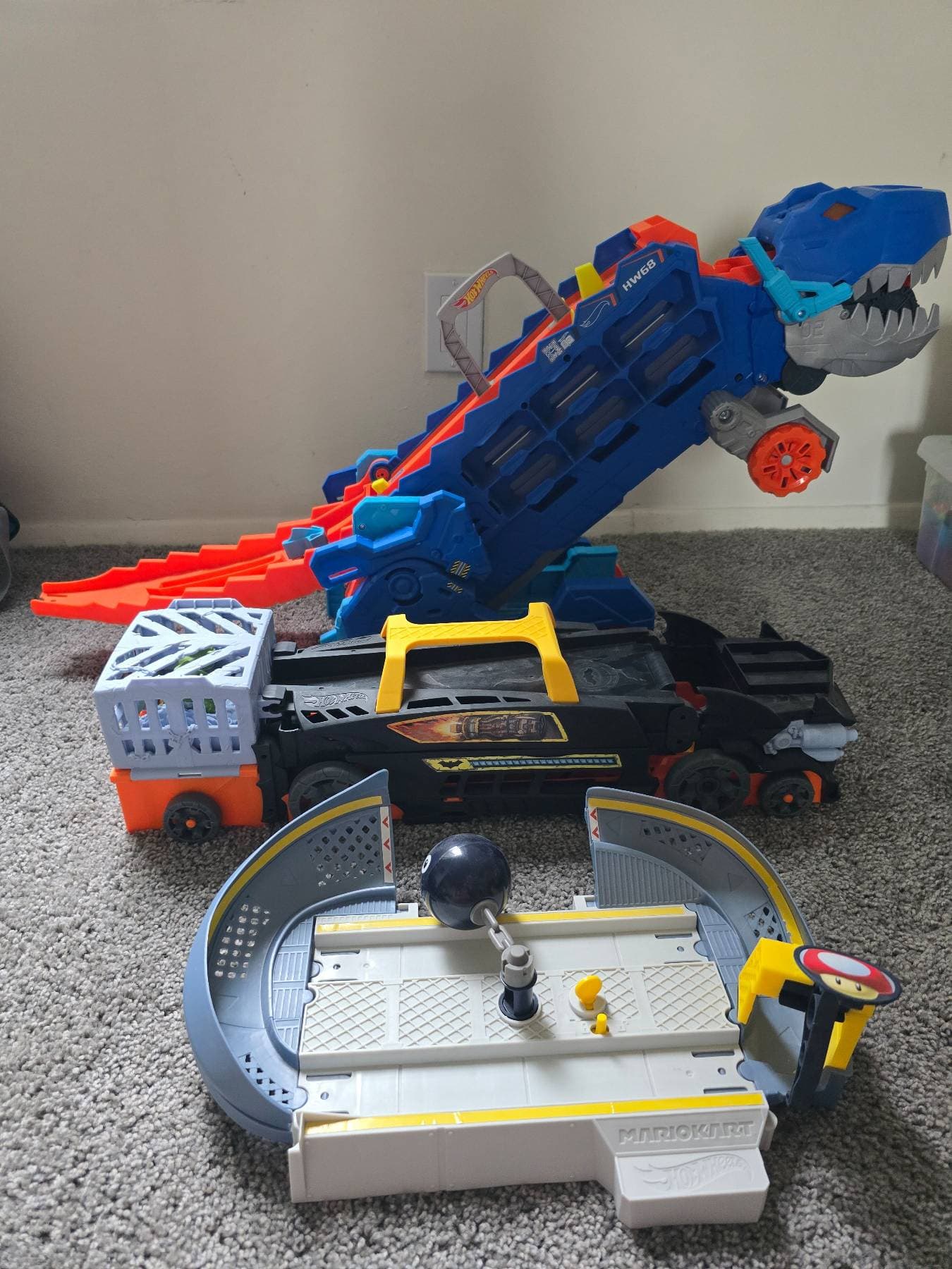 Hot wheel 레이스 장난감 3종 일괄 - 1